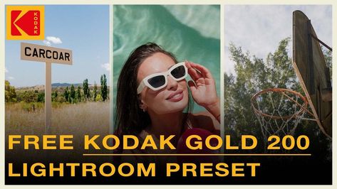 FREE Kodak Gold 200 Lightroom Preset . #Kodak_Gold_200 #Kodak_Gold #Kodak_Film #Lightroom_Presets_Free Kodak Gold 200, Vintage Lightroom Presets, Lightroom Presets For Portraits, Kodak Gold, Professional Lightroom Presets, Kodak Film, Lightroom Editing, Lightroom Presets Free, Lightroom Preset