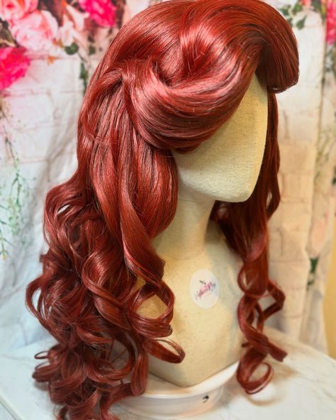 Mermaid Wigs, Ariel Wig, Mermaid Wig, Princess Parties, Inspo Board, Princess Party, The Little Mermaid, Ariel, Theater