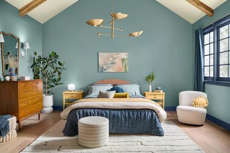 Dutch Boy's 2025 Color of the Year Is Mapped Blue Dutch Boy Paint Colors, Dutch Boy Paint, Warm Paint Colors, Behr Colors, Paint Trends, Trending Paint Colors, Paint Color Inspiration, Decorating Advice, Paint Color Palettes