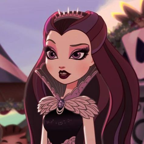 Raven Queen Ever After High Pfp, Raven Ever After High Icon, Hear Me Out Girl Characters, Everafter High Characters, Hear Me Out Characters Girl, Raven Ever After High, Raven Queen Pfp, Raven Queen Aesthetic, Ever After High Pfp