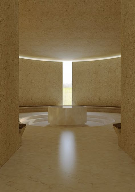 Meditation Architecture, Meditation Space Architecture, Waiting Room Design, Meditation Center, Sacred Architecture, Spa Design, Brutalist Architecture, Empty Room, Minimalist Architecture