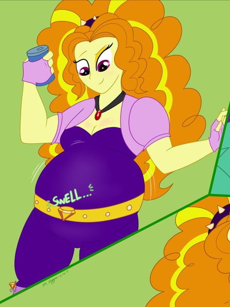 Big Belly Drawing Reference, Belly Inflate Art, Pregnant Belly Reference, Fat Anime Characters, Huge Pregnant Belly Anime, Adagio Dazzle, Anime Pregnant, Massive Pregnant Belly, Blueberry Girl