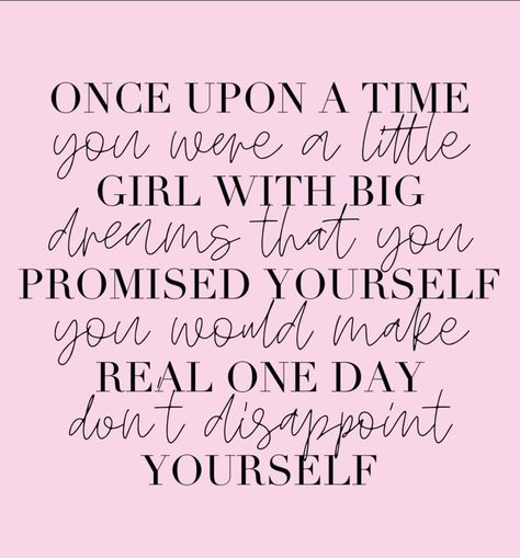 ✨READ THAT AGAIN ✨What did you dream of as a little girl?! ✨There was never any doubt that surrounded those dreams when you were a little girl ✨You simply dreamed a dream and just knew and believed it would come true ✨That’s the faith and belief you need to find again #dream #dreamscometrue #dreamer #dreamcatcher #dreamscometrue #dreamscometrue✨ #believeinyourdreams Come On Kid This Is Your Dream, I Am Creating The Life Of My Dreams, Dream Girl Quotes, Reflective Quotes, Dreams Come True Quotes, Dream Again, Stitch Tattoo, Tiny Quotes, Queens Wallpaper