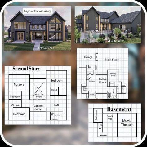 Minimalist Living: Tiny House Floor Plan Ideas Castle Layout Floor Plans Bloxburg, Bloxburg Mansion Floor Plan, Mansion Floor Plan Bloxburg, Bloxburg House Blueprints 2 Story, Bloxburg House Plans, Tiny House Floor Plan, Living Tiny House, Cozy Tiny House, Roblox Design