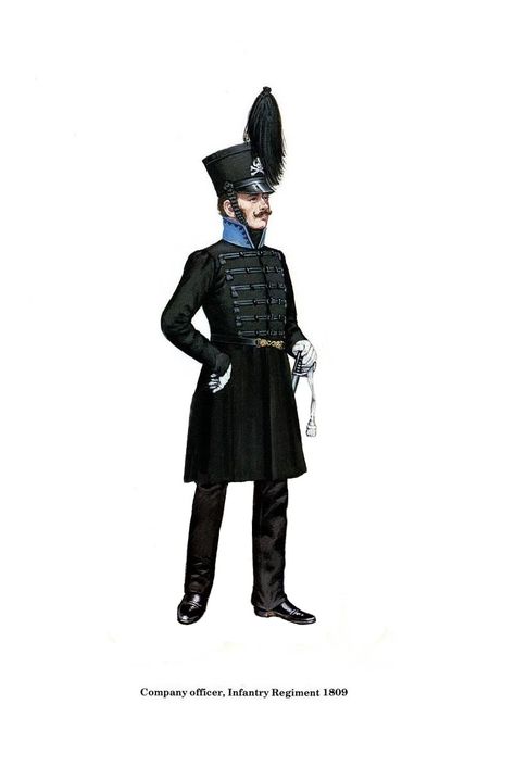 Black Brunswickers, Century Uniforms, Austrian Empire, Military Drawings, German Uniforms, French Army, Napoleonic Wars, Living History, Military Art