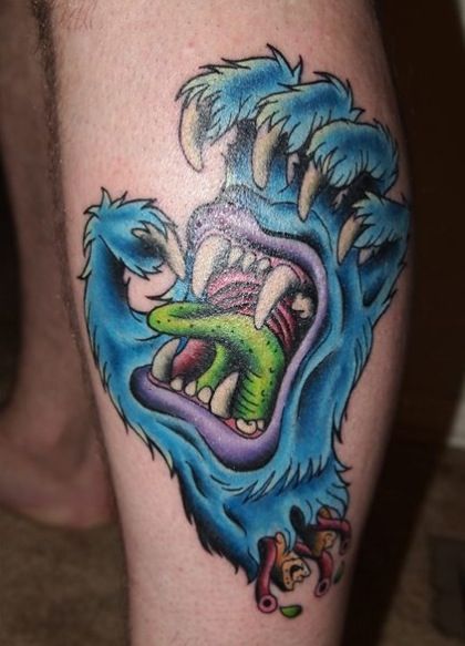 Screaming hand yeti tattoo Yeti Tattoo, Mouth Tattoo, Hero Tattoo, Screaming Hand, Rose Hand Tattoo, X Tattoo, Eagle Tattoos, Eagle Tattoo, Skate Art