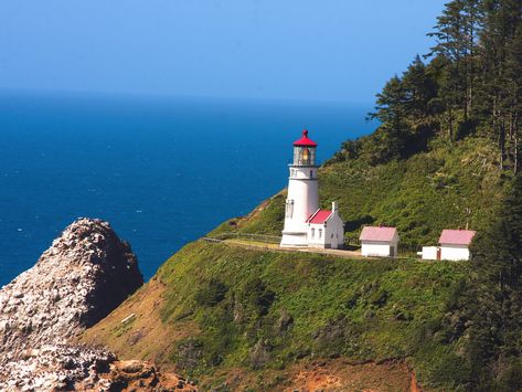 https:::www.flickr.com:photos:tomsaint: Heceta Head Lighthouse, Ship Wrecks, Lighthouse Photos, Scenic Road Trip, Scenic Roads, Weather Channel, The Weather Channel, Historic Preservation, Light House