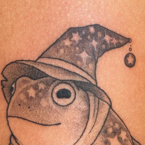 Frog Witch, Frog Tattoo, Frog Tattoos, Witch Tattoo, Be My Last, Be Safe, Witch Hat, Toad, Witch