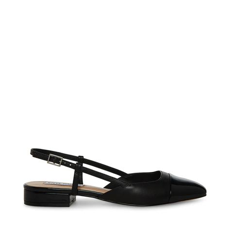 Slingback Mules, Steve Madden Store, Slingback Flats, Shoe Inspo, Low Block Heels, Slingback Heel, Sling Back, Womens Flats, Low Heels