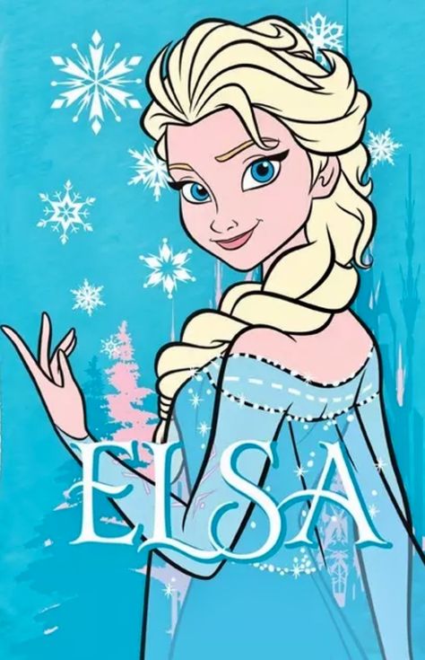 Elsa Painting Easy, Elsa Clipart, Elsa Painting, Elsa Drawing, Disney Mural, Frozen Cartoon, Frozen Painting, Frozen Drawings, Disney Silhouette Art