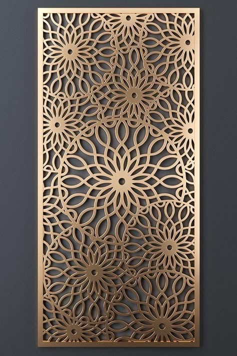 Metal Sheet Design, Wall Partition Design, Jaali Design, Laser Cut Screens, Steel Door Design, Laser Cut Panels, Pooja Room Door Design, Laser Cut Design, Room Door Design