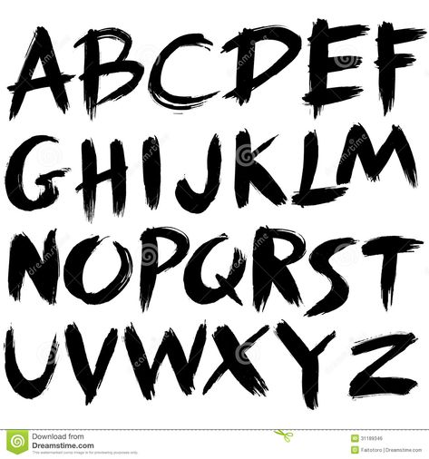 Hand Drawn Font - Download From Over 56 Million High Quality Stock Photos, Images, Vectors. Sign up for FREE today. Image: 31189346 Hand Drawn Type Poster, Fonts Alphabet Aesthetic, Alphabet Aesthetic, Free Graffiti Fonts, Lettering Fonts Alphabet, Doodle Art Letters, Hand Drawn Font, Hand Drawn Type, Typography Hand Drawn