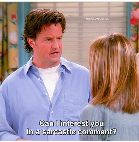 Friends Series Quotes Funny, Friends Quotes Show, Friends Series Quotes, Chandler Quotes, Chandler Bing Quotes, Sitcoms Quotes, Matthew Perry Friends, Introvert Jokes, Chandler Friends