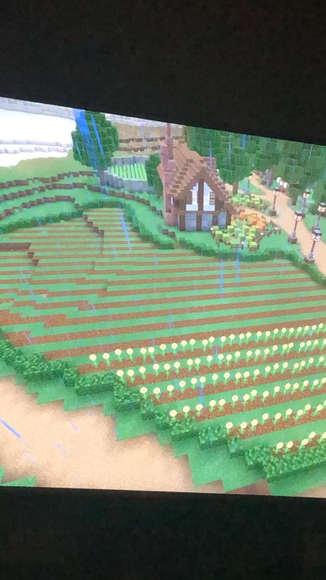 Minecraft Flower Field Seed, Minecraft Sunflower Field, Flower Field Minecraft, Minecraft Flower Field, Easy Minecraft Houses, Farm Field, Minecraft Tips, Minecraft Inspo, Minecraft Stuff