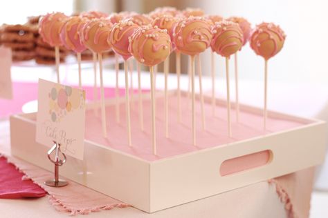 READY TO POP Baby Shower | | Kara's Party IdeasKara's Party Ideas Cake Pop Holder, Cake Pop Displays, Pink Popcorn, Pop Baby Showers, Cake Pop Stands, Baby Shower Cake Pops, Sprinkle Baby Shower, At A Party, Shower Food