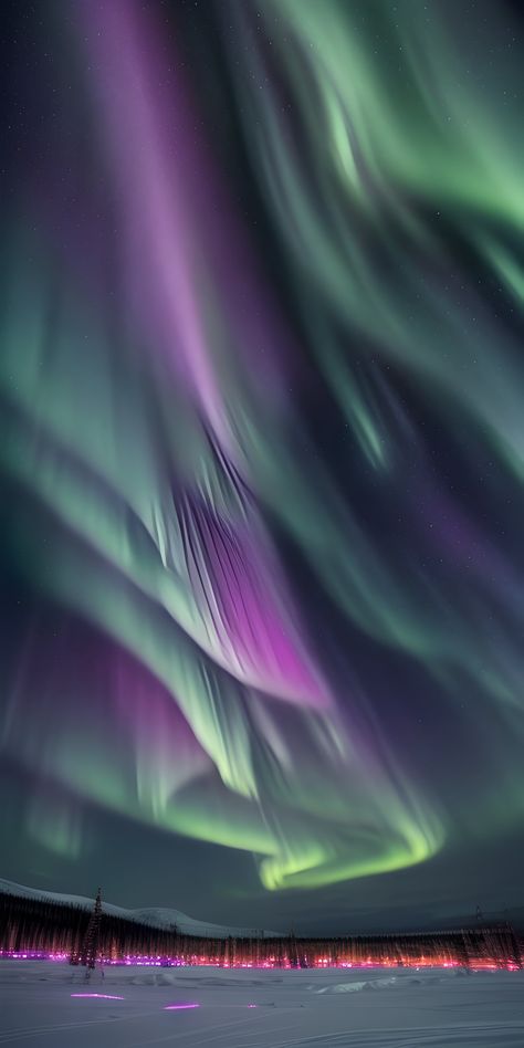 Aurora Borealis Wallpaper, Northern Lights Photography, Aurora Lights, Aurora Sky, Night Nature, Dark Naturalism, Polar Lights, Polar Night, Northern Lights (aurora Borealis)