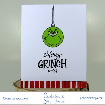 Grinch Christmas Cards, Der Grinch, Cute Christmas Cards, Grinch Hands, Stamped Christmas Cards, Birthday Card Sayings, Grinch Face, Christmas Cards Kids, Merry Grinchmas