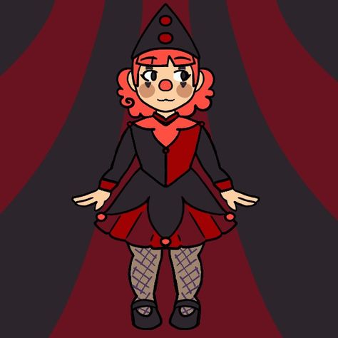 Picrew linked! Clown Picrew, Cute Clown Oc, Clown Oc, Clown Images, Cute Clown, Circus Baby, Big Top, Create Image, Image Makers