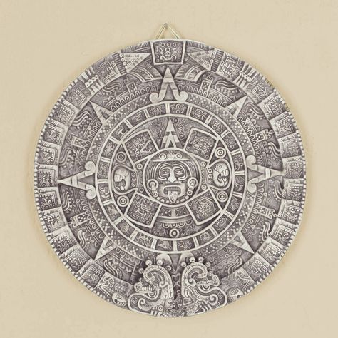 Meaning Of Shapes, Marketing Calendar Template, Aztec Calendar, Cool Car Drawings, Tattoo Lettering Fonts, Sun Stone, Ceramic Techniques, Solid Brown, 3d Pattern