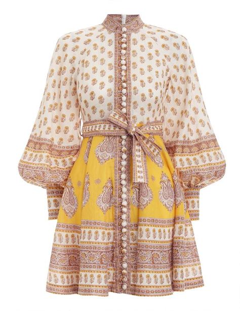 Buttoned Dress, Frock For Women, Pakistani Fashion Casual, Pakistani Dresses Casual, Girls Frock Design, Batik Fashion, Casual Wear Dress, Zimmermann Dress, Kurti Designs Party Wear