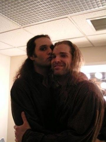 armandstat behind the scenes from lestat the musical ... love them.. Royal Courtyard, Hugh Panaro, The Vampire Chronicles, Interview With The Vampire, Watch Party, Tom Cruise, Musical Theatre, Group Chat, Fun Games