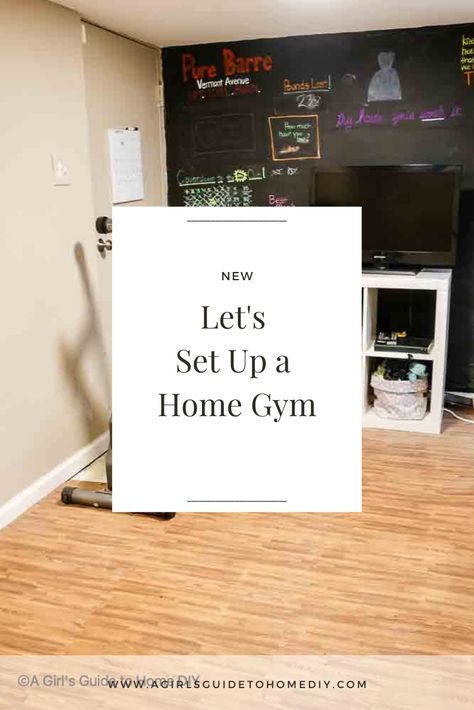 Home Gym Inspiration Wall, Home Workout Room Ideas Small Spaces, Workout Corner In Basement, Ikea Home Gym, Women’s Home Gym Decor, Basement Gym Colors, Basement Home Gym Ideas, How To Make A Home Gym Diy Workout Rooms, Workout Room Paint Colors