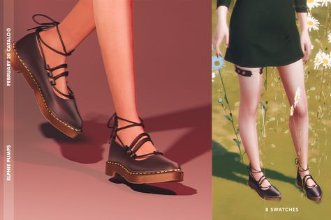 SAAAWEEEEET SHOES!!! Created By: Serenity-cc! FAV FAV Artist! LOVE IT! Check out other GREAT Items as well at SIMDOM! Ts4 Mods, Cc Shopping, Cc Shoes, Sims 4 Cc Shoes, Sims 4 Game Mods, Sims 4 Dresses, Sims 4 Mm, The Sims 4 Download, Sims Four