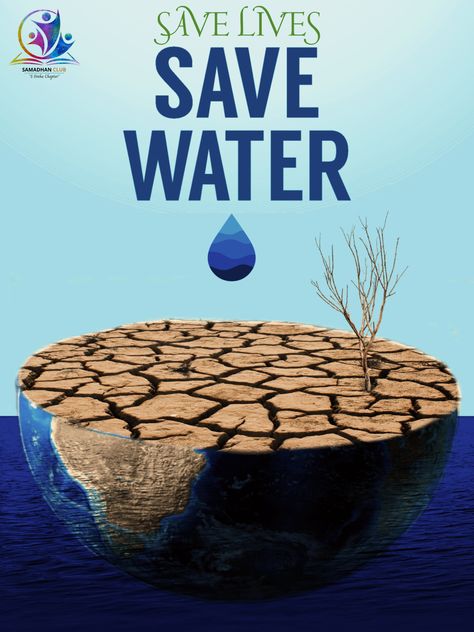 Water Conservation Pictures, Save Water Save Earth Posters, Water Management Poster, Water Conservation Poster Ideas For Competition, Save Water Pictures, Water Conservation Poster, Biology Project, Save Water Poster Drawing, Save Water Save Life