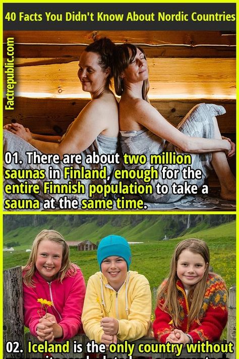 Finland Facts, Iceland Facts, Nordic Architecture, Alabama Vacation, Fact Republic, Country Facts, Wednesday Quotes, Facts You Didnt Know, Intresting Facts