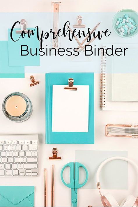 Work Binder Organization, Home Business Organization, Business Binders, Work Binder, Office Organization Business, Business Storage, Organizational Skills, Free Printables Organization, Office Organization At Work