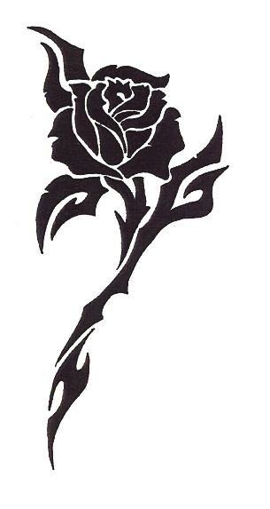 Black Roses Drawing, Thorn Tattoo Design, Trible Tattoos, Thorn Tattoo, Rose Tattoo Ideas, Vampire Tattoo, Rose Drawing Tattoo, Worlds Best Tattoos, Cool Symbols