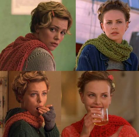 Sweet November Movie Charlize Theron, Sweet November Movie, 90s "bixie" Haircut, "bixie" Haircut 90s, Charlize Theron Short Hair, Charlize Theron Hair, Buzz Cut Hairstyles, Sweet November, Medium Short Hair