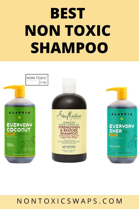 Conventional shampoo can contain harmful ingredients that can cause endocrine disruption, organ toxicity, or worse! Use a non toxic shampoo to eliminate toxic ingredients from your hair care routine. Harmful Ingredients In Shampoo, Best Non Toxic Shampoo, Non Toxic Curly Hair Products, Non Toxic Shampoo And Conditioner, Non Toxic Shampoo, Apple Cider Vinegar Cleanse, Healthy Shampoo, Toxic Men, Shampoo Ingredients