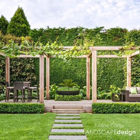 Space Landscape, Relax And Unwind, Have Inspiration, Home Landscaping, Outdoor Decor Backyard, Garden Landscape Design, Pergola Designs, Deck Garden, Outdoor Pergola