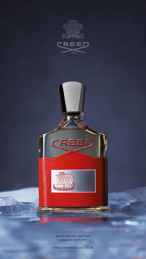 Creed Viking Creed Viking Perfume, Perfumes Packaging, Creed Viking, Man Perfume, Mens Perfume, Creed Perfume, Creed Fragrance, Best Perfume For Men, Vegan Perfume