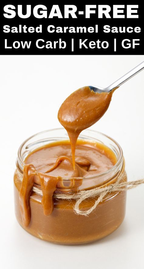 Keto Condiments Recipes, Sugar Free Caramel Apples, Sugar Free Caramel Sauce, Keto Caramel Sauce, Keto Sauce, Keto Condiments, Salted Caramel Sauce Recipe, Keto Caramel, Caramel Sauce Recipe