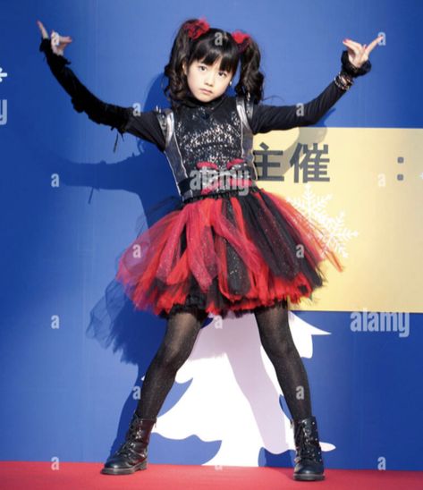 Baby Metal Outfit, Babymetal Costume, Babymetal Icons, Metal Concert Outfit, Yui Mizuno, Metal Outfit, Kei Visual, La Baby, Baby Metal