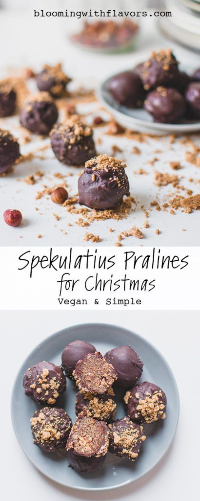 Vegan Pralines Recipe, Christmas Cookie Balls, Vegan Pralines, Vegan Christmas Desserts, Praline Recipe, Vegan Christmas Cookies, Cookie Balls, Vegan Party Food, Vegan Holiday Recipes