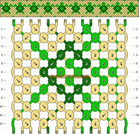 Turtle tortoise friendship bracelet pattern number #10223 - For more patterns and inspiration visit our web or the app! Friendship Bracelets Patterns, Diamond Friendship Bracelet, Cool Friendship Bracelets, Diy Bracelets With String, Pony Bead Bracelets, String Bracelet Patterns, Friendship Bracelet Patterns Easy, Yarn Bracelets, Cute Friendship Bracelets