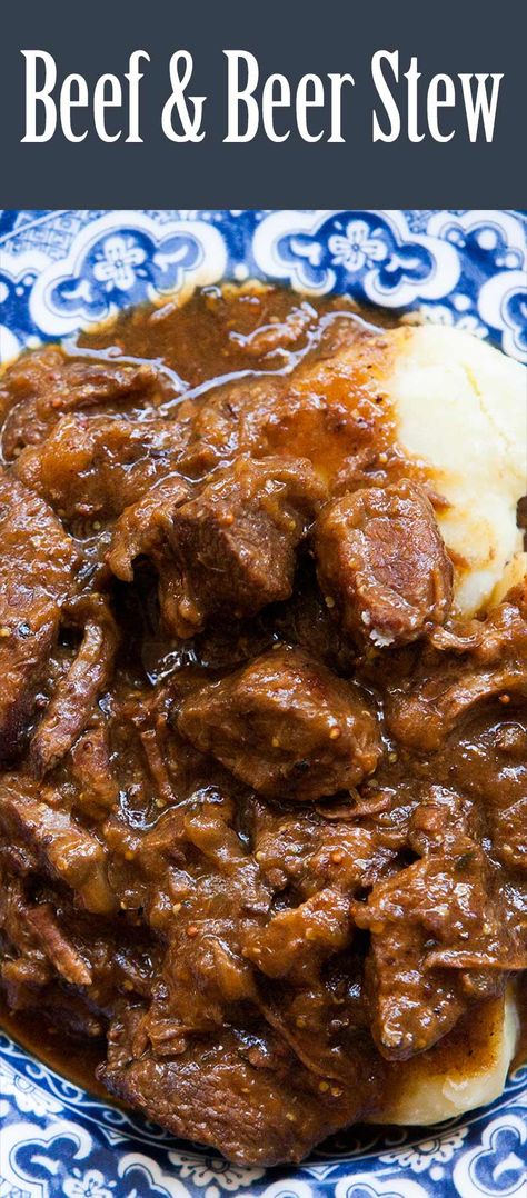 Beer Stew Recipe, Belgian Beef Stew, Beef Stew With Beer, Beer Stew, Recipe With Beef, Belgian Ale, Belgian Food, Diy Easy Recipes, Beef Stew Recipe