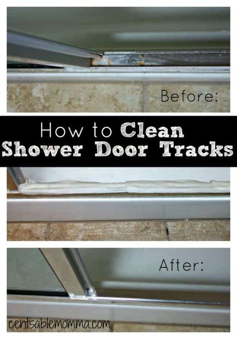 Shower Door Track, Clean Shower Doors, Homemade Toilet Cleaner, Clean Shower, Hardwood Floor Cleaner, Cleaning Painted Walls, Glass Cooktop, Vinegar Cleaning, Deep Cleaning Tips