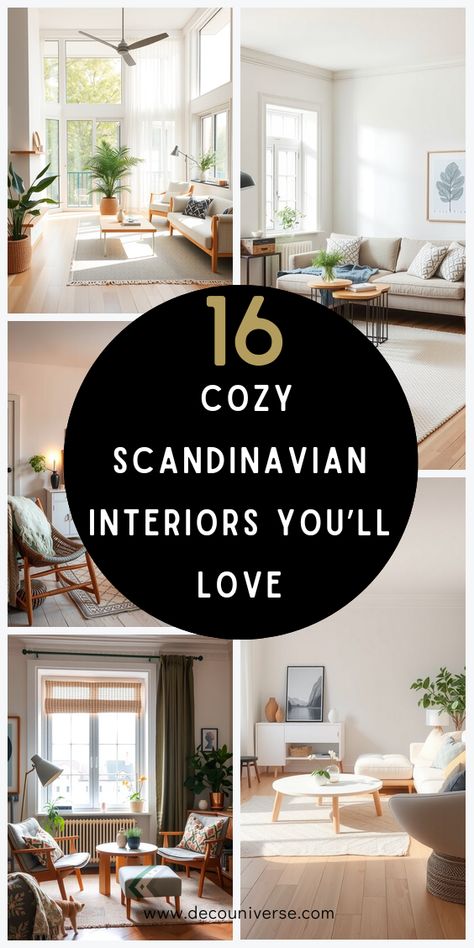 Love the idea of cozy minimalism? These 16 Scandinavian interiors are perfect inspiration for creating a stylish, uncluttered space you’ll love to relax in. Scandi Decor Ideas, Simple Scandinavian Living Room, Scandinavian Apartment Decor Ideas, Scandi Cottage Interior, Swedish Style Living Room, Scandinavian Living Room Inspiration, Cottagecore Scandinavian, Swedish Decorating Ideas, Swedish Style Home