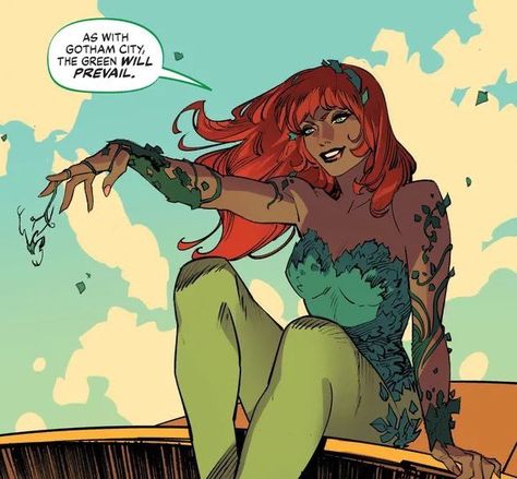 Poison Ivy Comic, Dc Poison Ivy, Pamela Isley, Dan Mora, Poison Ivy Dc Comics, Artist Study, Bat Man, Harley Quinn Artwork, Gotham Girls