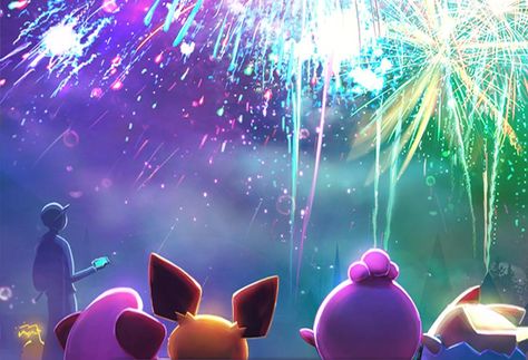 A screenshot from Pokémon GO Baby Pokemon, Pokemon Universe, Gameboy Color, Go Wallpaper, New Year Wallpaper, Pokemon Wallpaper, Funny Wallpaper, Pokemon Fan Art, Pokemon Pictures