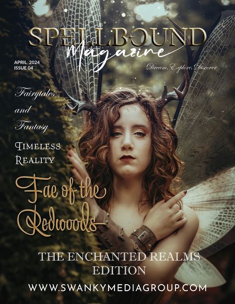 OUR APRIL ISSUES HAVE NOW ARRIVED! 💚 ⁠ Spellbound Fairytales and Fantasy Magazine - April 2024: The Enchanted Realms Edition Issue 4 ⁠ 👆🏻 Grab your copy via the link in our bio⁠, by heading to swankygroupworldwide.shop!⁠ ⁠⁠⁠ Use & Follow #spellboundmagazine to spotlight!⁠ ⁠ FRONT COVER: ⁠ ⁠ 'Fae Of The Redwoods'⁠ ⁠ Female Model: Em IG:@embrace.your.inner.fire Photographer: Pamela Salerno IG:@artistic.captures.photography www.artisticcapturesphotography.com Faerie Magazine, Witch Magazine, Cleaning Fairy, April 2024, Publishing House, New Market, Female Model, Buy Prints, Together We Can