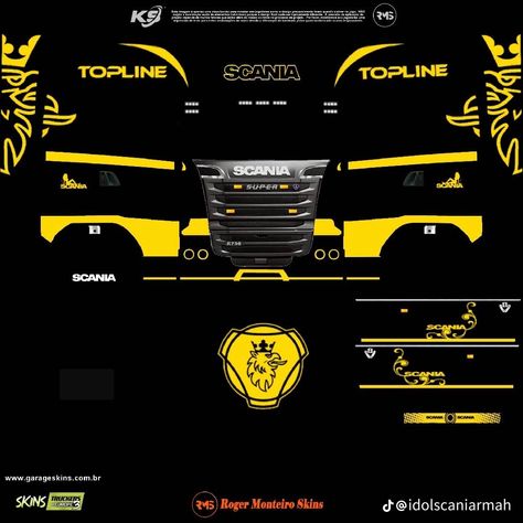 Scania Skin Truckers Of Europe 3, Truck Of Europe 3 Skin, Scania Logo, Truckers Of Europe 3, Bus Skin, Truk Besar, Free Android Wallpaper, Bus Skin Design, Bus Wrap