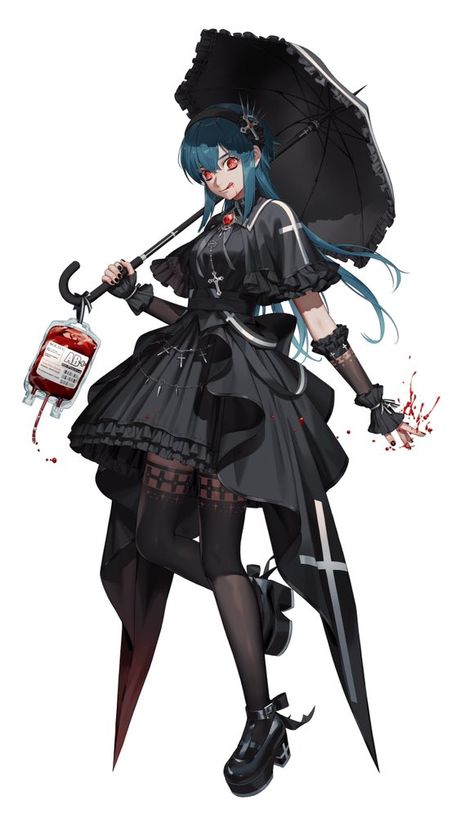 Gothic Character Design, Black Survival, Gothic Characters, Eternal Return, Immortal Soul, Art Outfits, Concept Art Character, Girls Characters, 영감을 주는 캐릭터