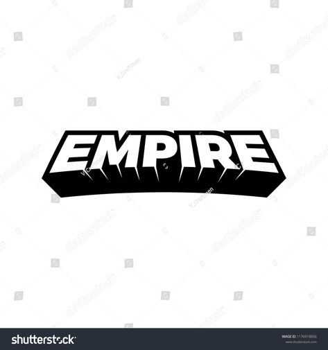 EMPIRE typeface logo,3D,block font typeface#EMPIRE#logo#font Empire Logo, Typeface Logo, Block Fonts, Block Font, Logo Font, Logo Fonts, Royalty Free Photos, New Pictures, Stock Vector