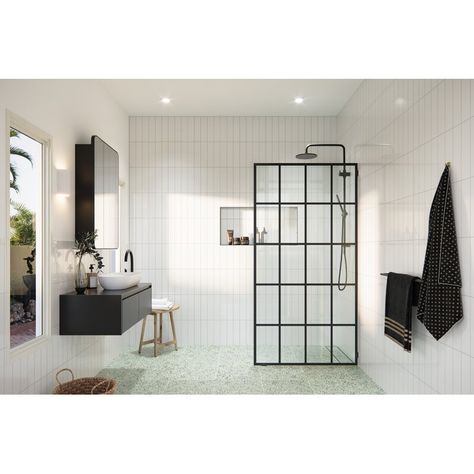 Glass Warehouse 40" W x 78" H Frameless Fixed Glass Panel & Reviews | Wayfair Bathtub Doors, Shower Panel, Bath Panel, Tub Doors, Tub Shower Doors, Frameless Shower Doors, Frameless Shower, Glass Shower Doors, Bathtub Shower