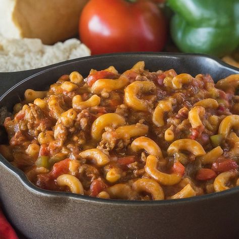 Easy Hamburger Goulash Recipe - Instacart Potato Goulash Recipes, Old Fashioned Goulash Ground Beef, Hamburger Goulash Recipes, Hamburger Goulash, Old Fashioned Goulash, Goulash Recipe, Easy Hamburger, Goulash Recipes, Hamburger Helper